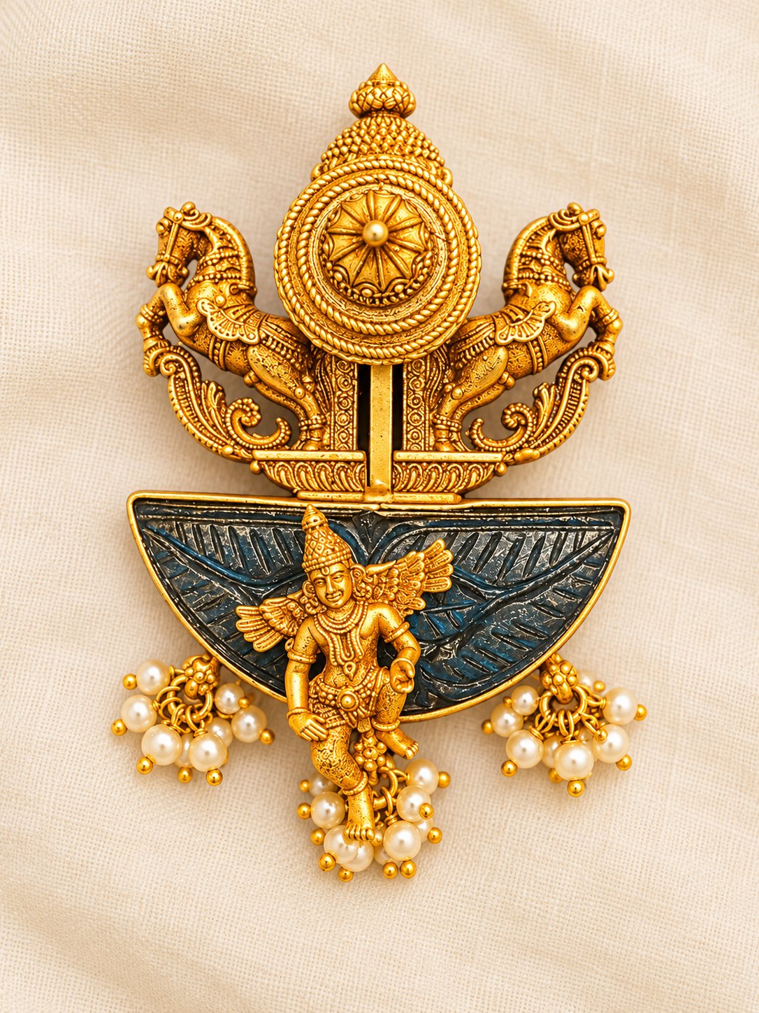 Ashwa Vaibhava Temple Pendant, photo 2