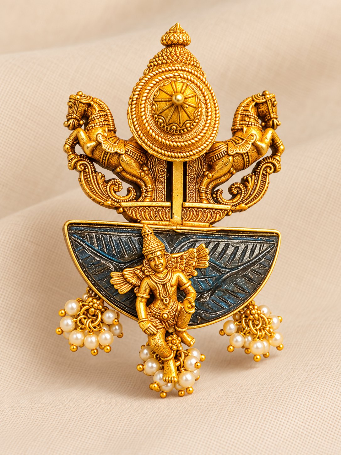 Ashwa Vaibhava Temple Pendant, photo 3