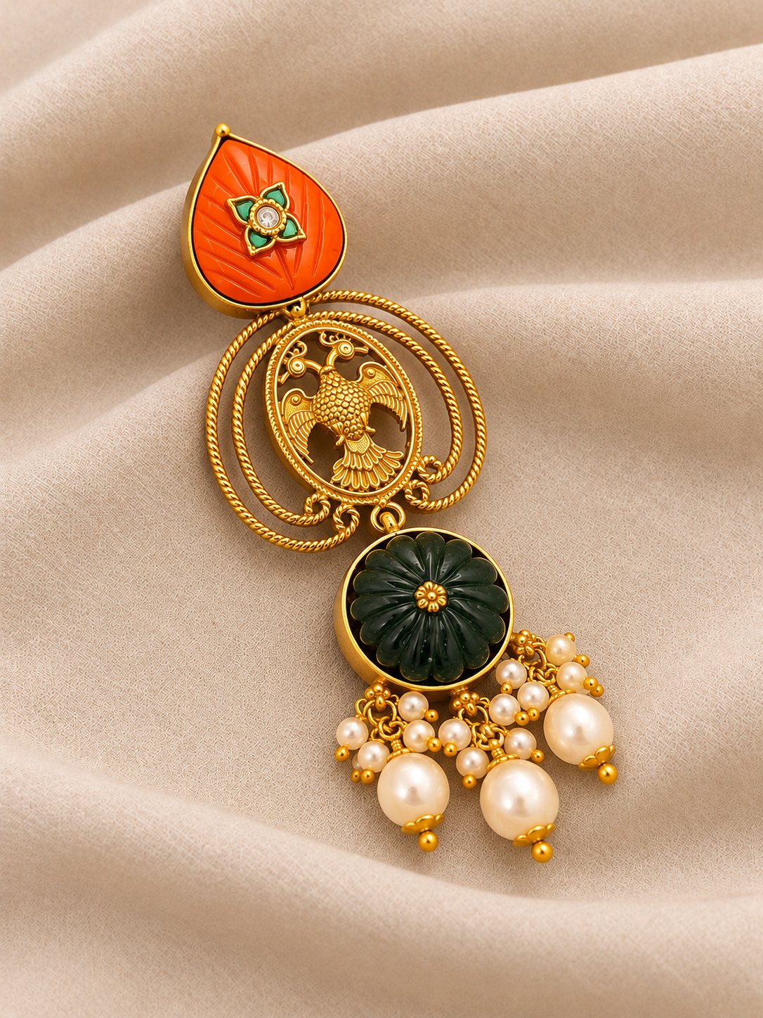 Gandabherunda Padma Pendant, photo 1