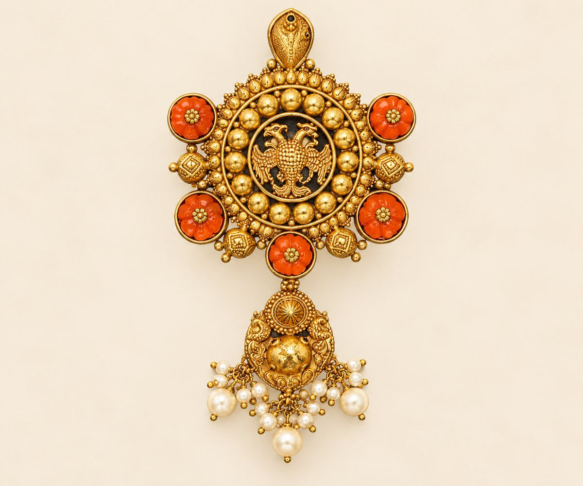 Gandabherunda Vaibhava Pendant, photo 1