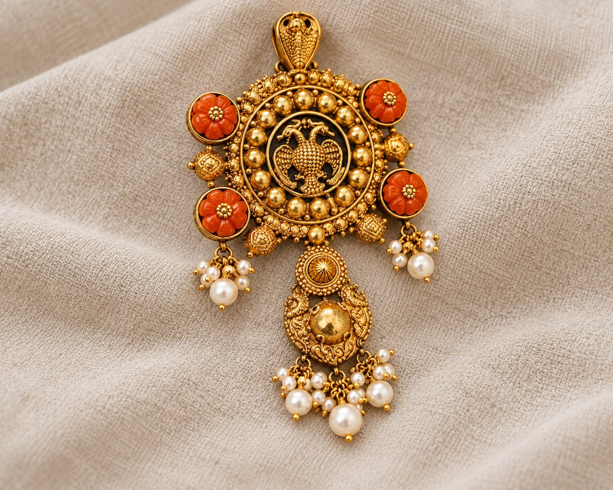 Gandabherunda Vaibhava Pendant, photo 2