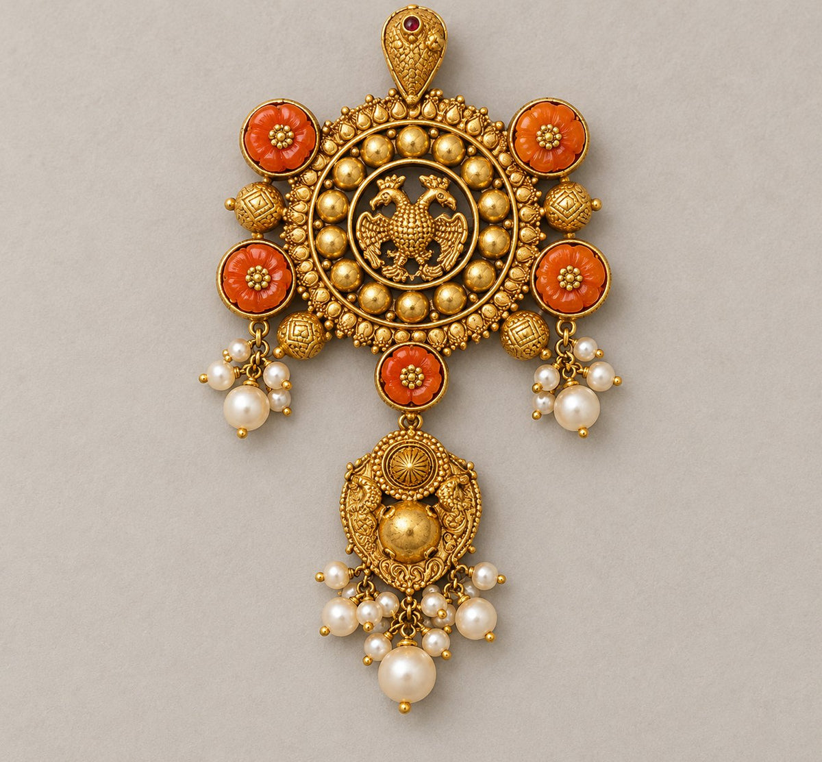 Gandabherunda Vaibhava Pendant, photo 3