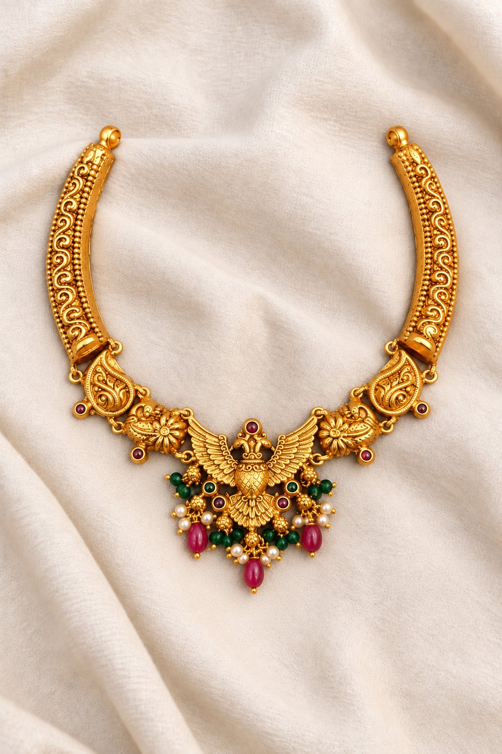 Garuda Vaibhava Temple Kanti Necklace, photo 2
