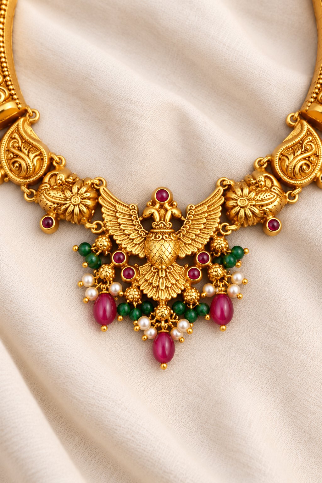 Garuda Vaibhava Temple Kanti Necklace, photo 3