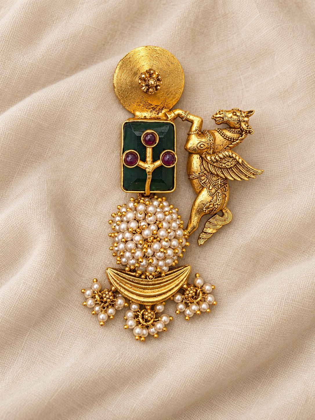 Garudashva Pearl Pendant, photo 1