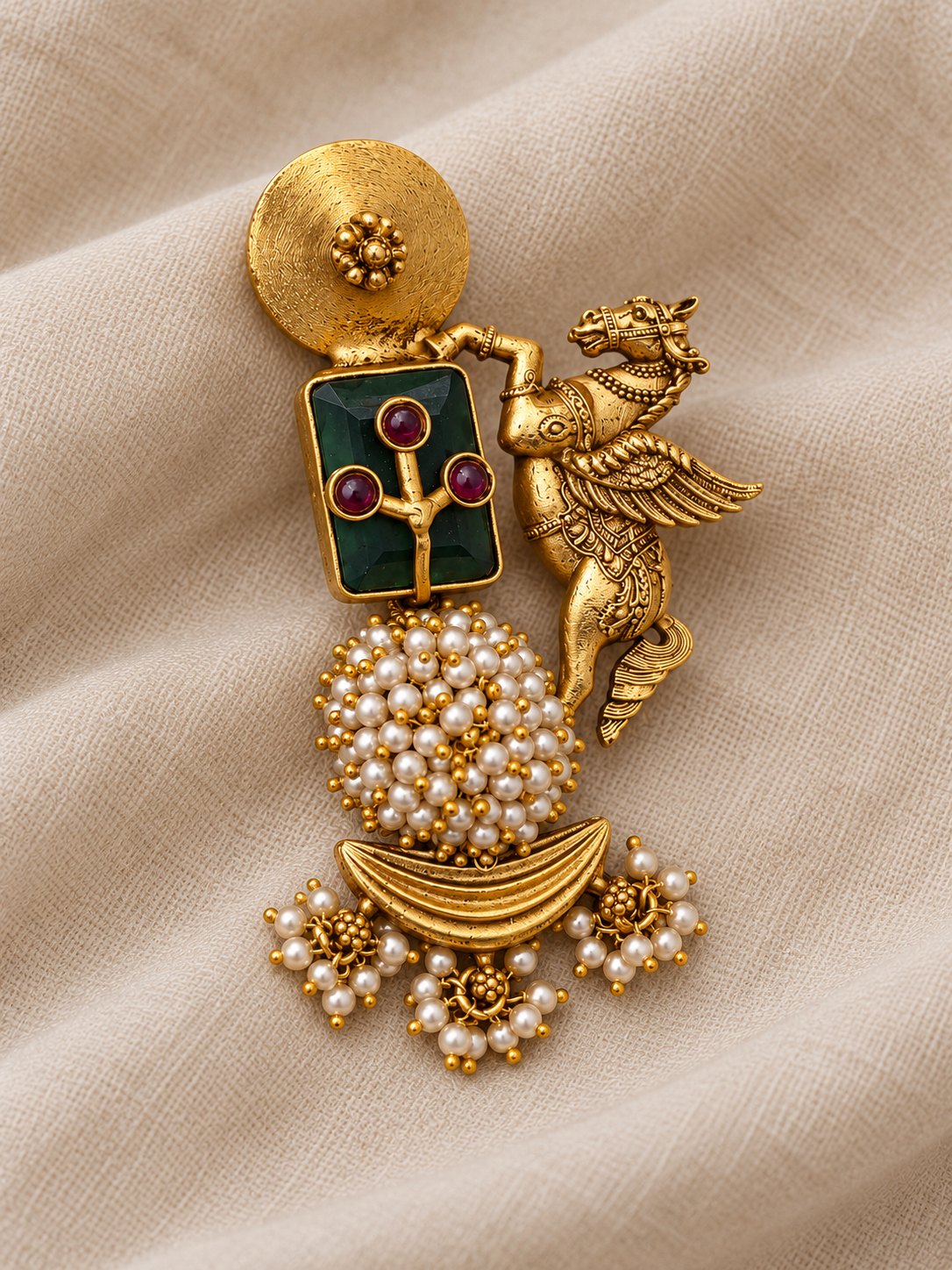 Garudashva Pearl Pendant, photo 2
