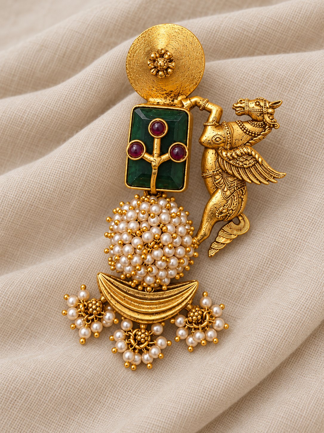 Garudashva Pearl Pendant, photo 3