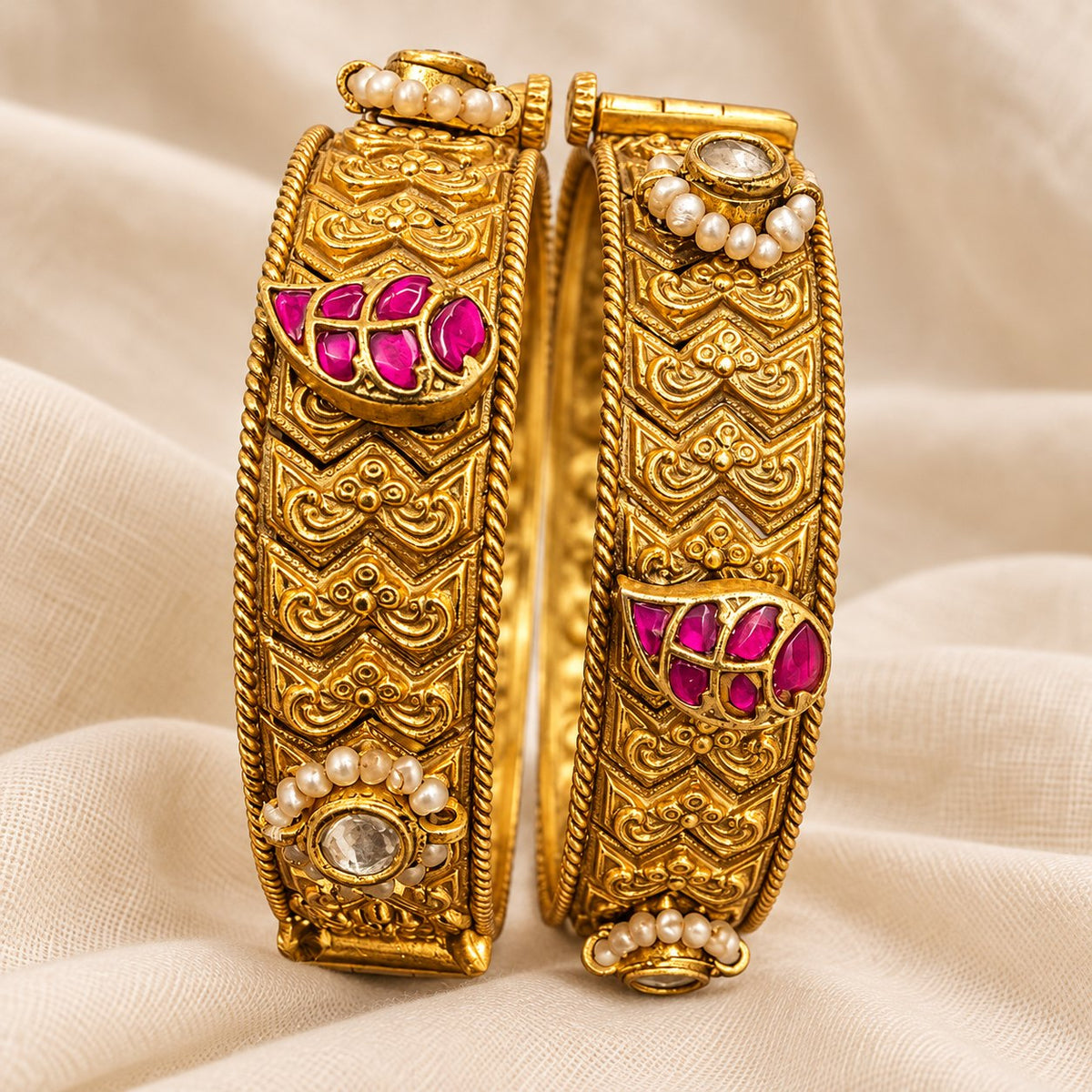 Gulabi Heritage Bangles, photo 2