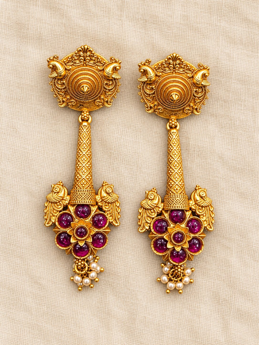 Hemadri Nakshi Earrings, photo 1