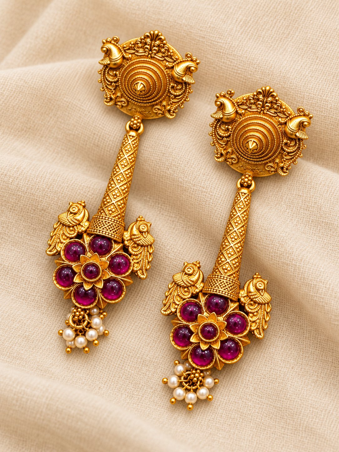 Hemadri Nakshi Earrings, photo 2