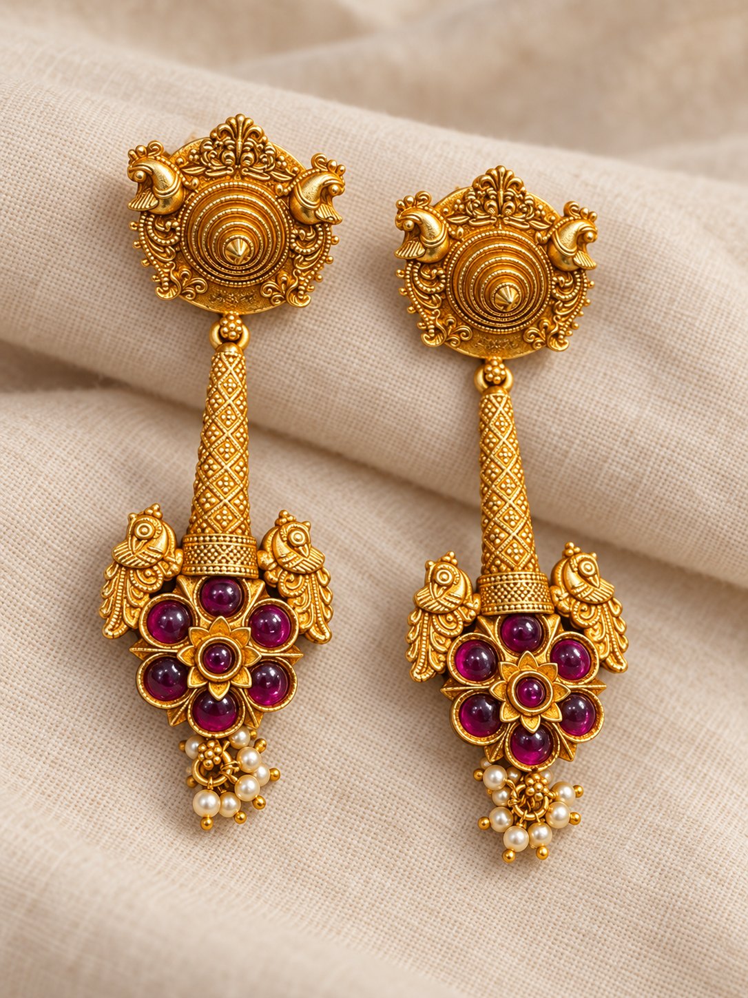 Hemadri Nakshi Earrings, photo 3
