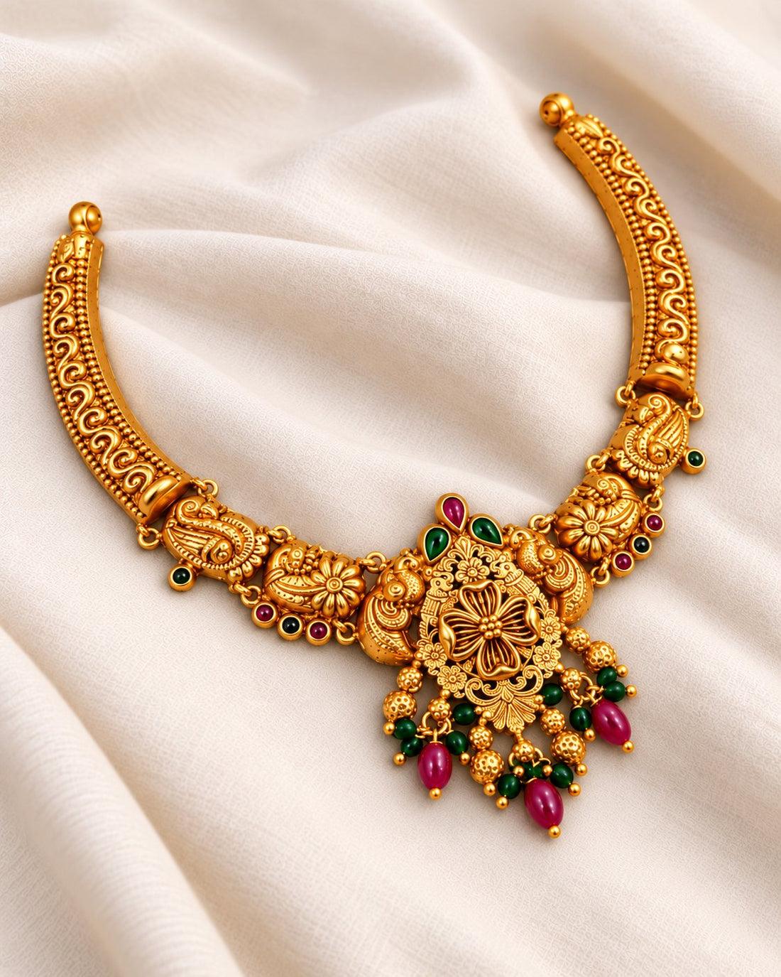 Kamalini Temple Kanti Necklace, photo 1