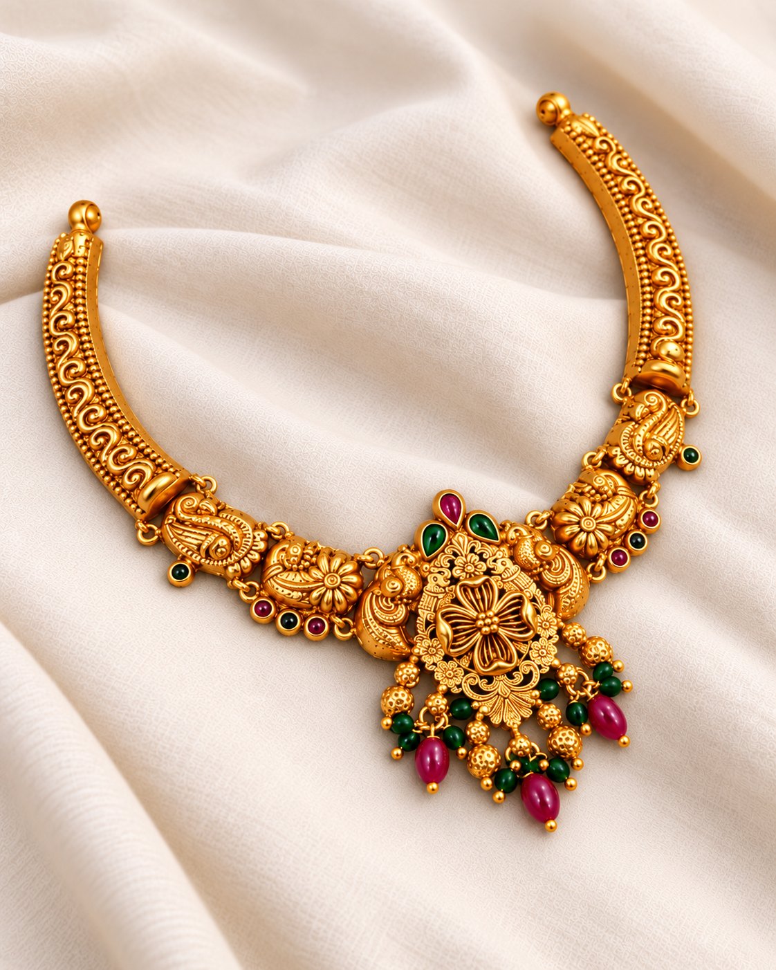 Kamalini Temple Kanti Necklace, photo 1