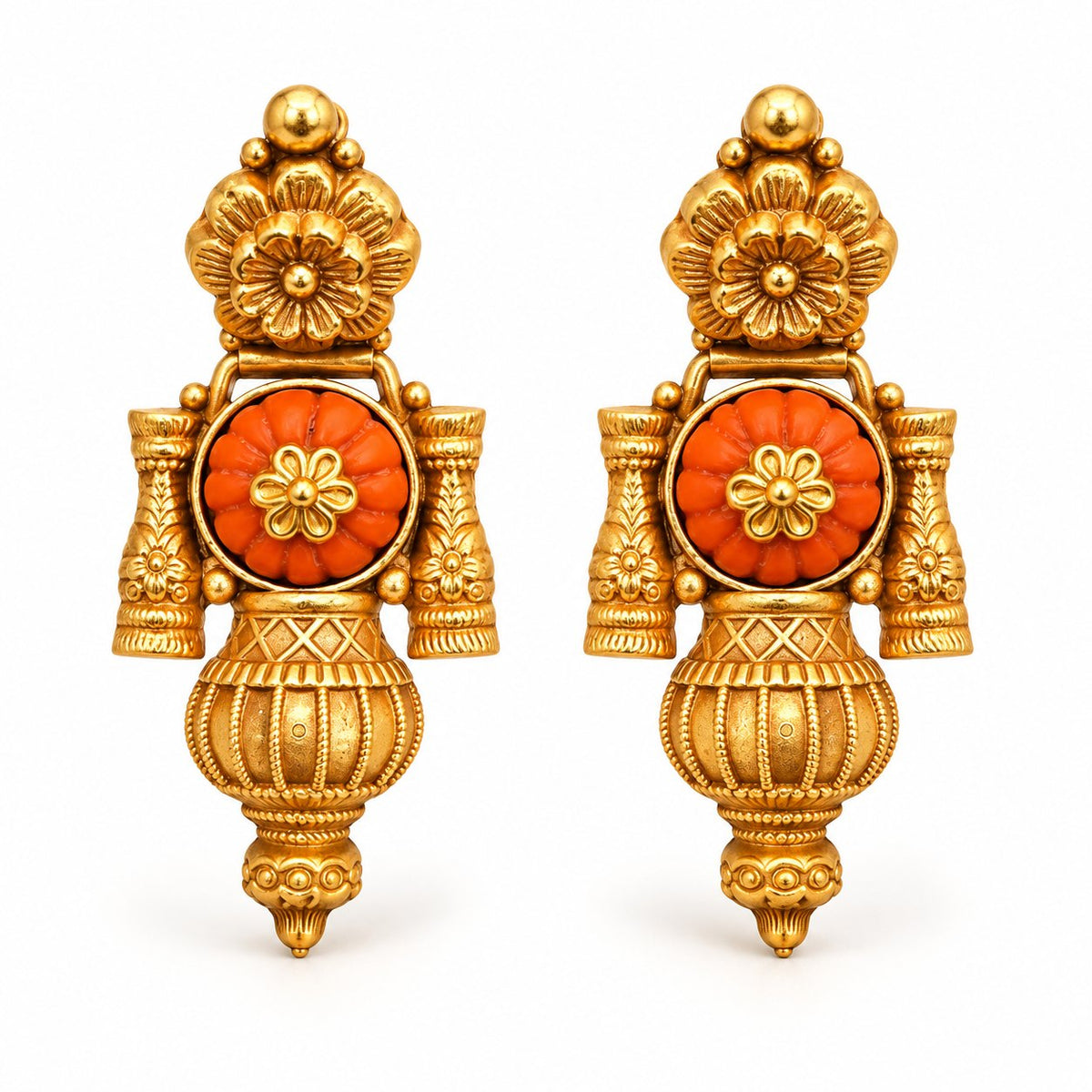 Kanak Kalasha Drop Earrings, photo 2