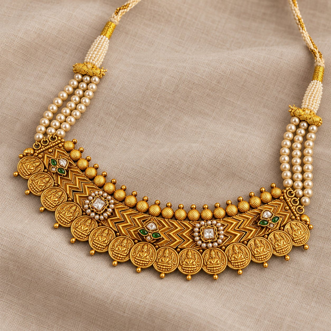 Kanaka Lakshmi Kasu Necklace, photo 1