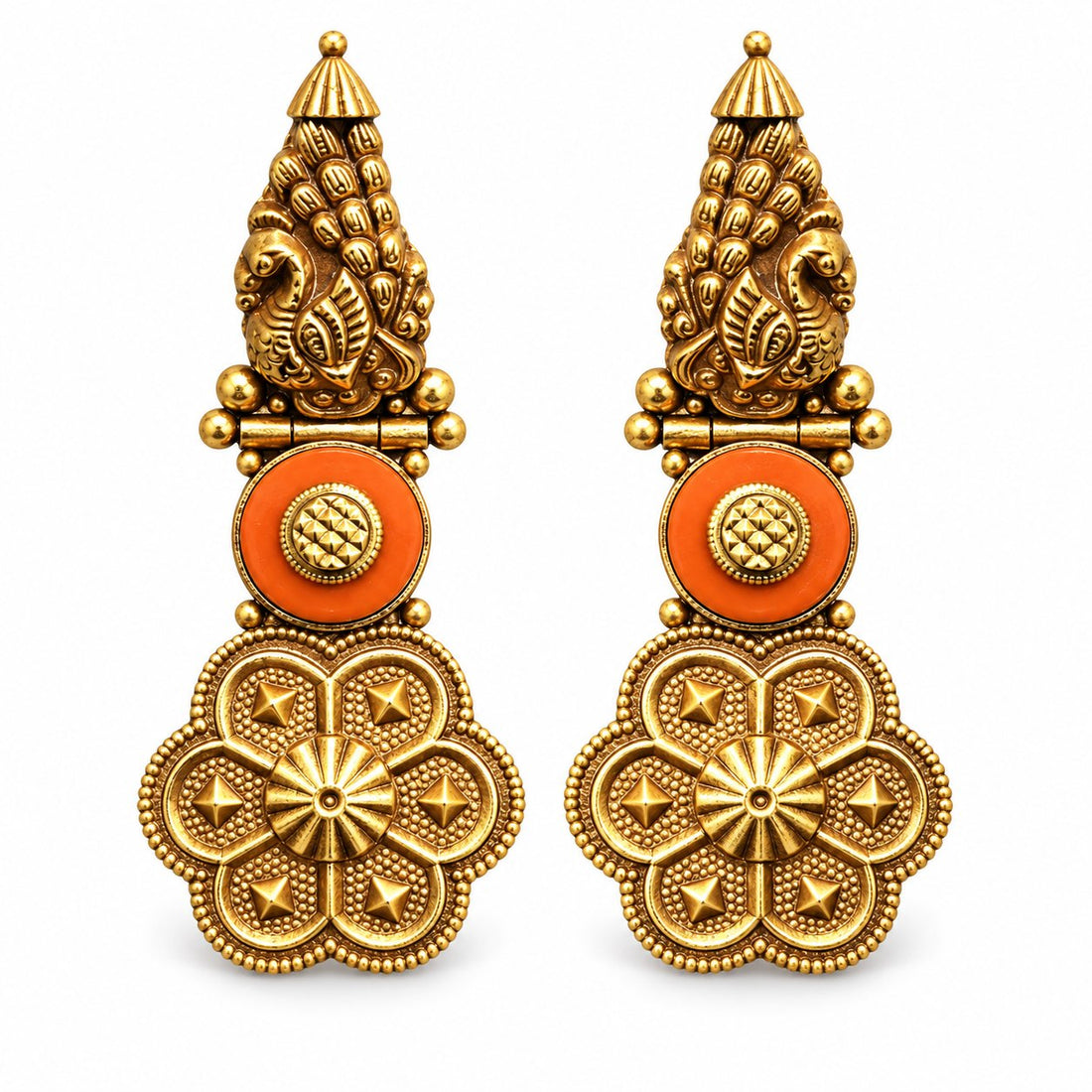 Kanchana Mayura Earrings, photo 1