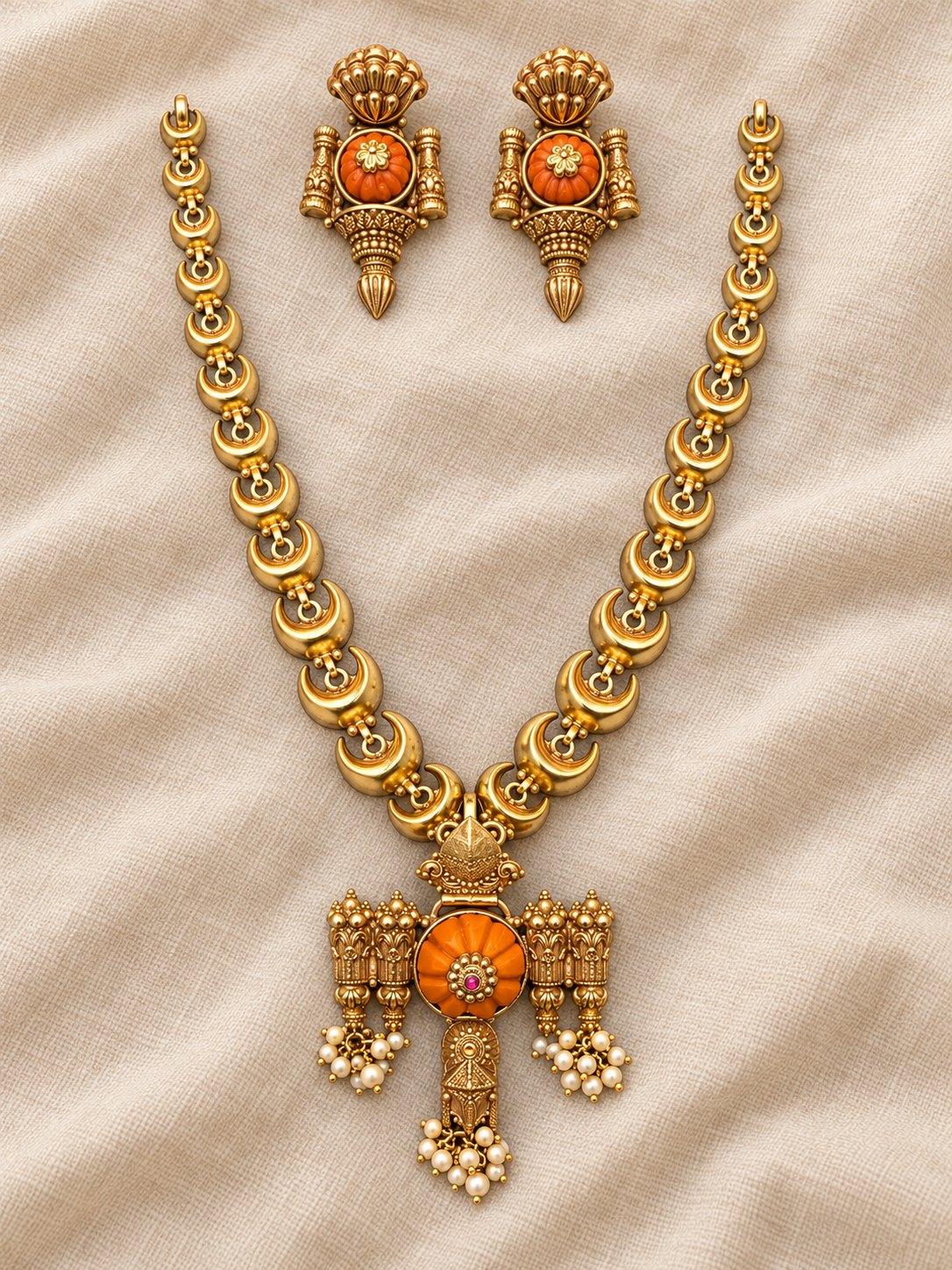 Kaumudi Chandrika Necklace Set, photo 1