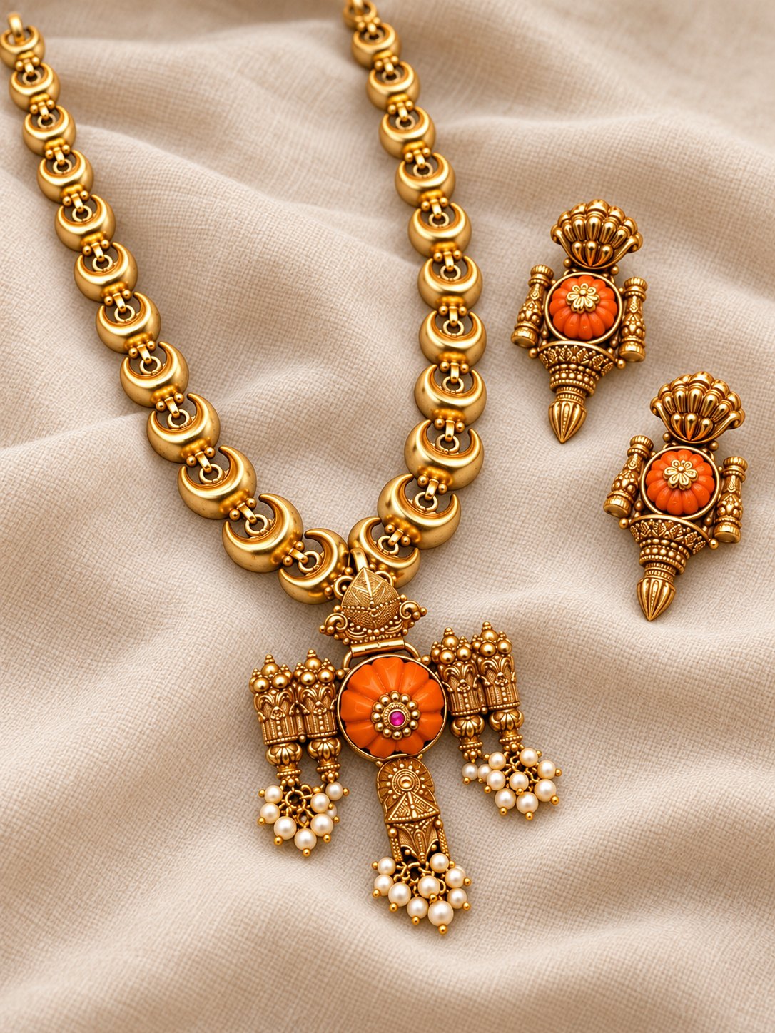 Kaumudi Chandrika Necklace Set, photo 3