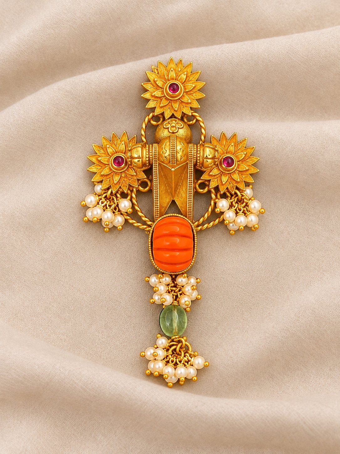 Kesarika Lotus Pendant, photo 1