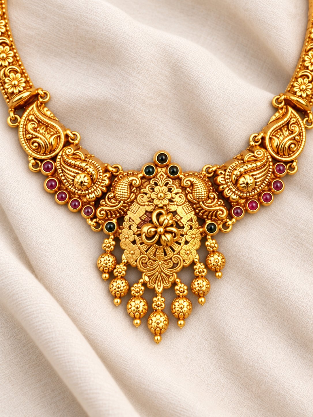 Kusuma Shobha Temple Kanti Necklace, photo 1