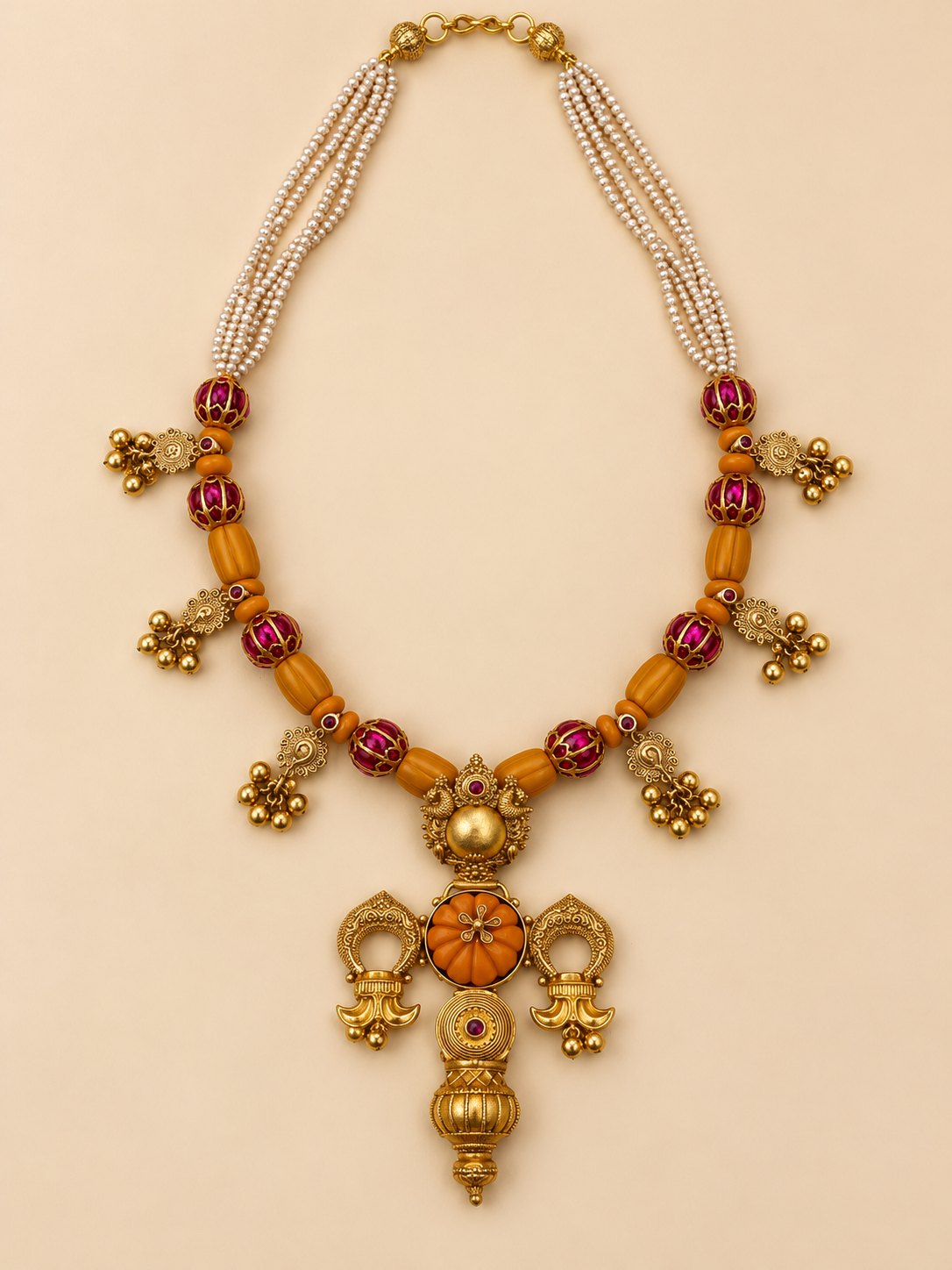 Manjari Coral Beads Haram, photo 1