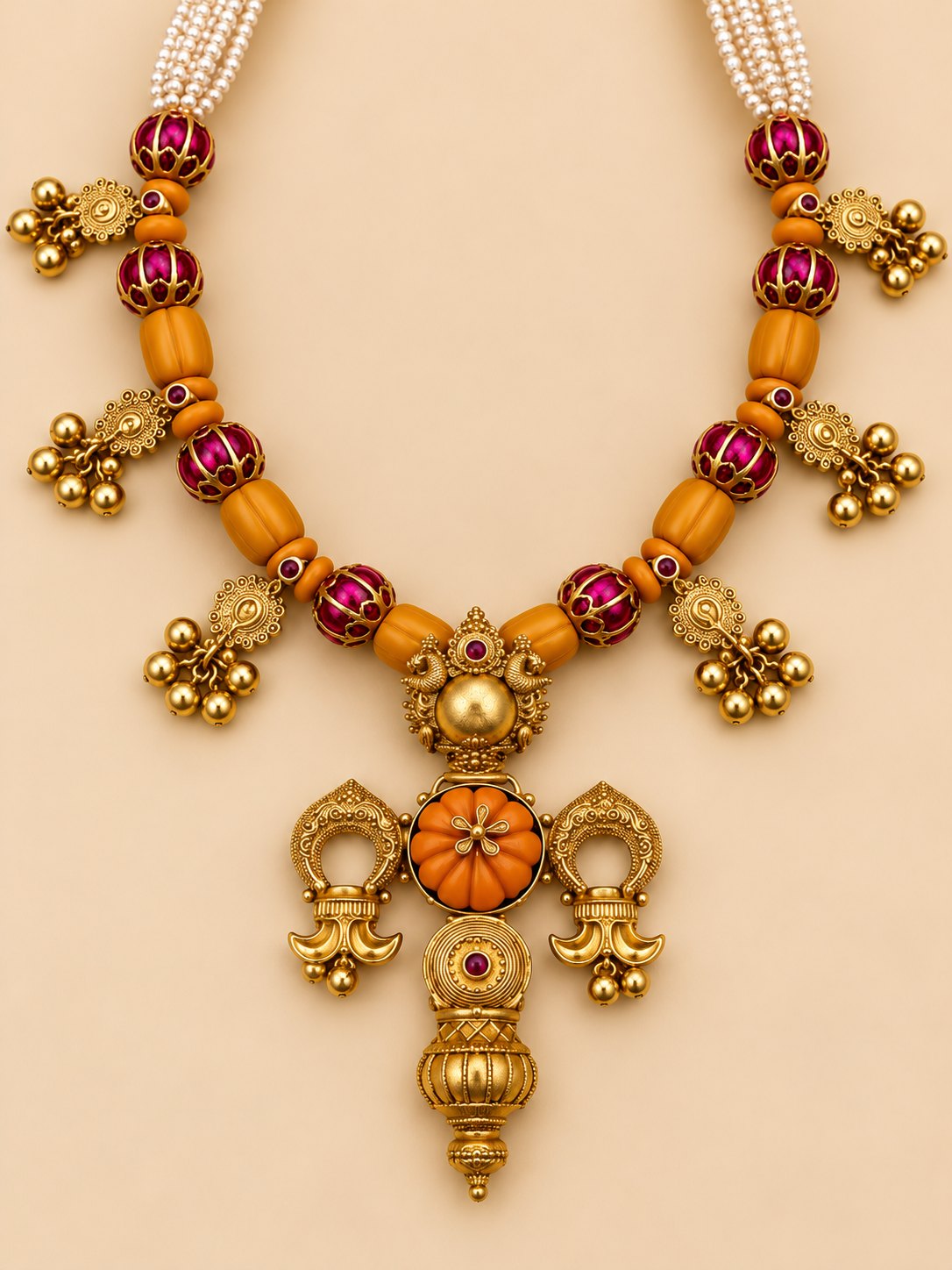 Manjari Coral Beads Haram, photo 2