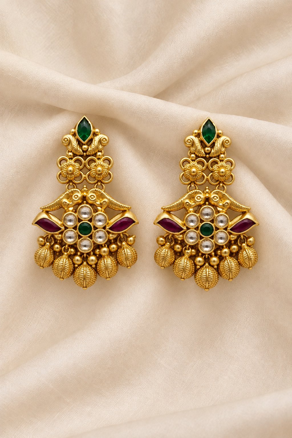 Mayurika Heritage Earrings, photo 1