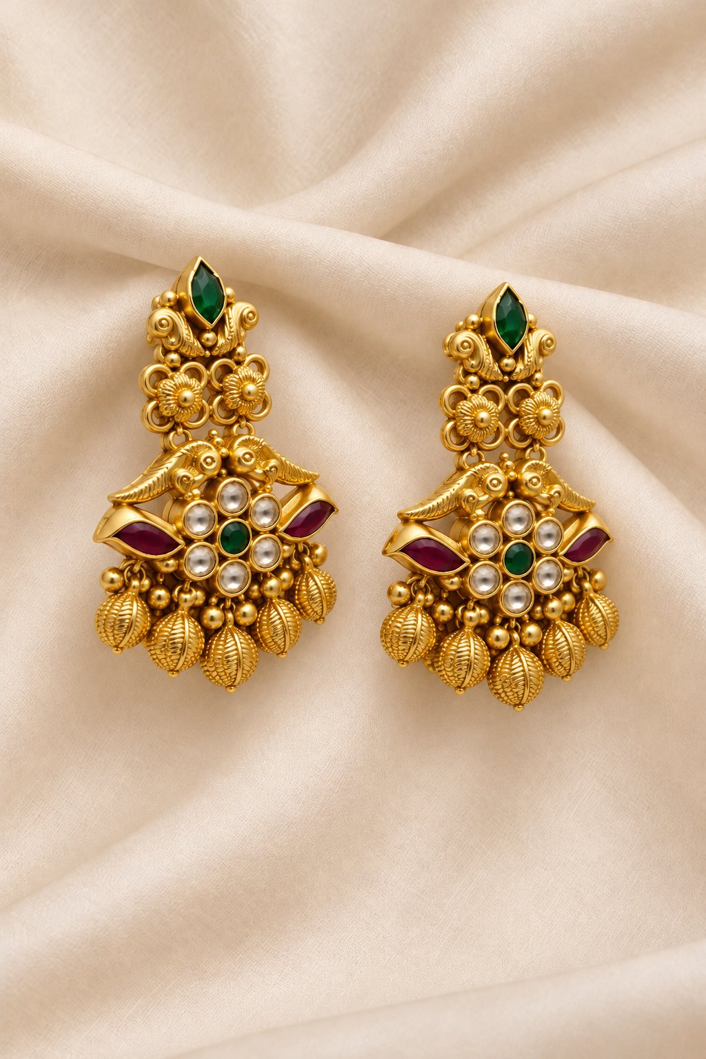 Mayurika Heritage Earrings, photo 3