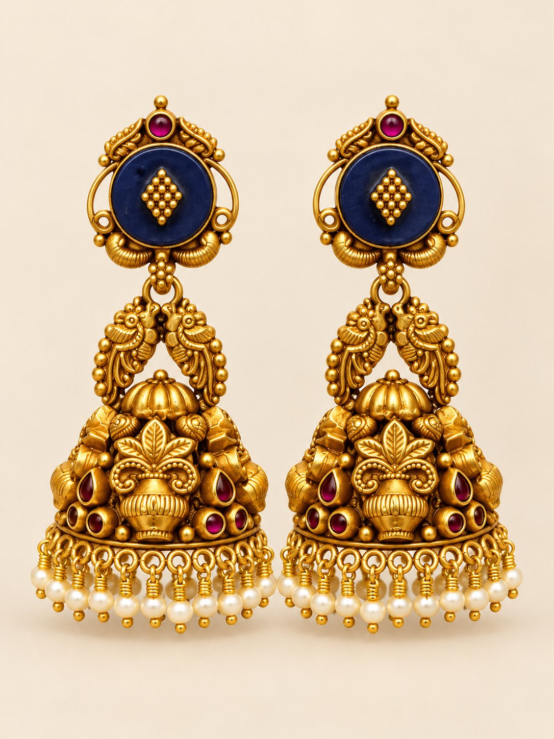 Mayurika Neelam Jhumkas, photo 1