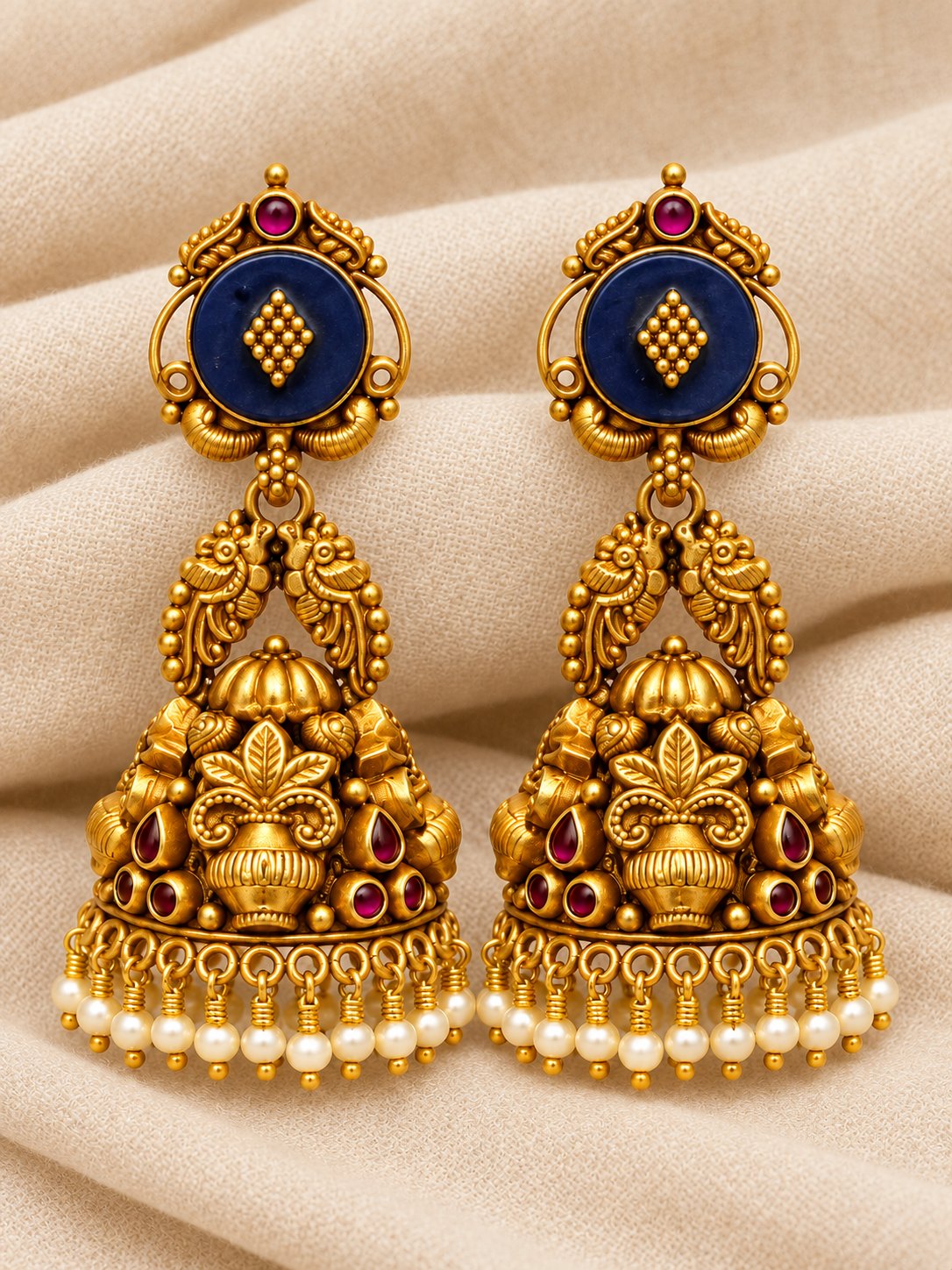 Mayurika Neelam Jhumkas, photo 3