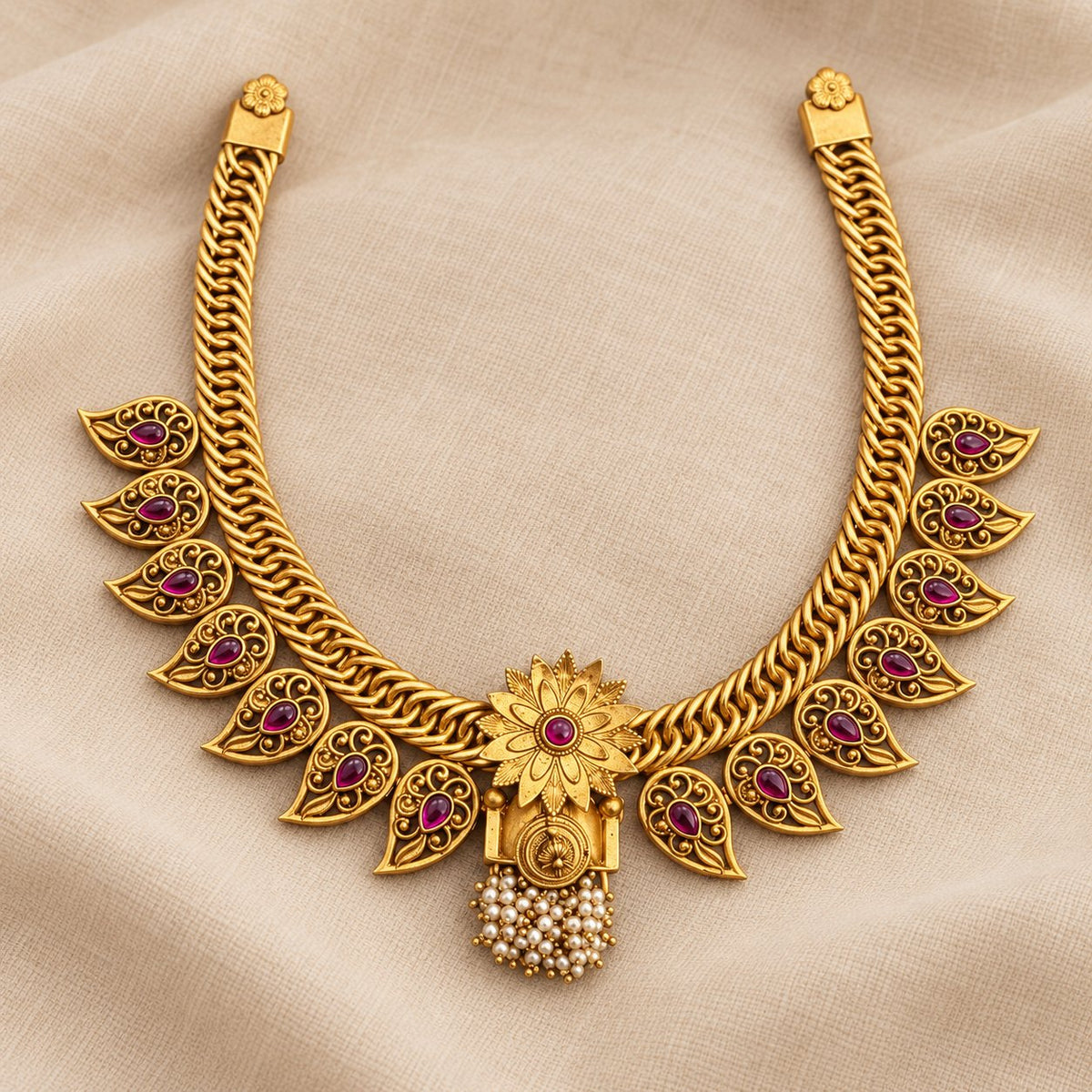 Mayurika Pallava Necklace, photo 3