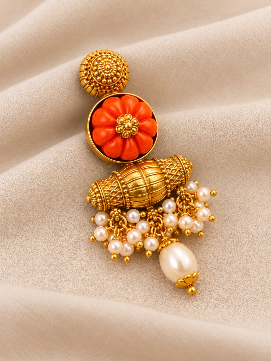 Mridangika Floral Pendant, photo 2