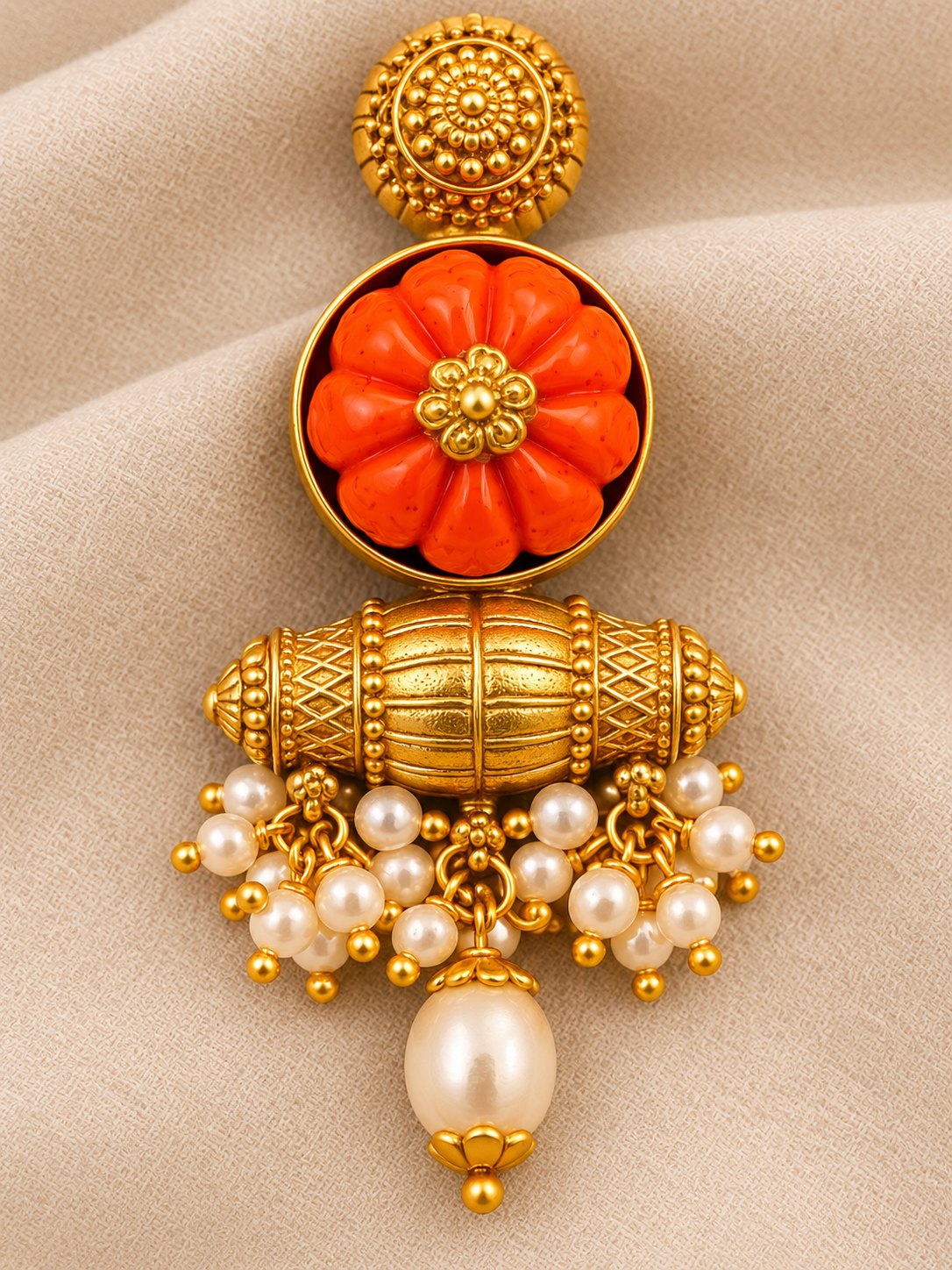 Mridangika Floral Pendant, photo 3