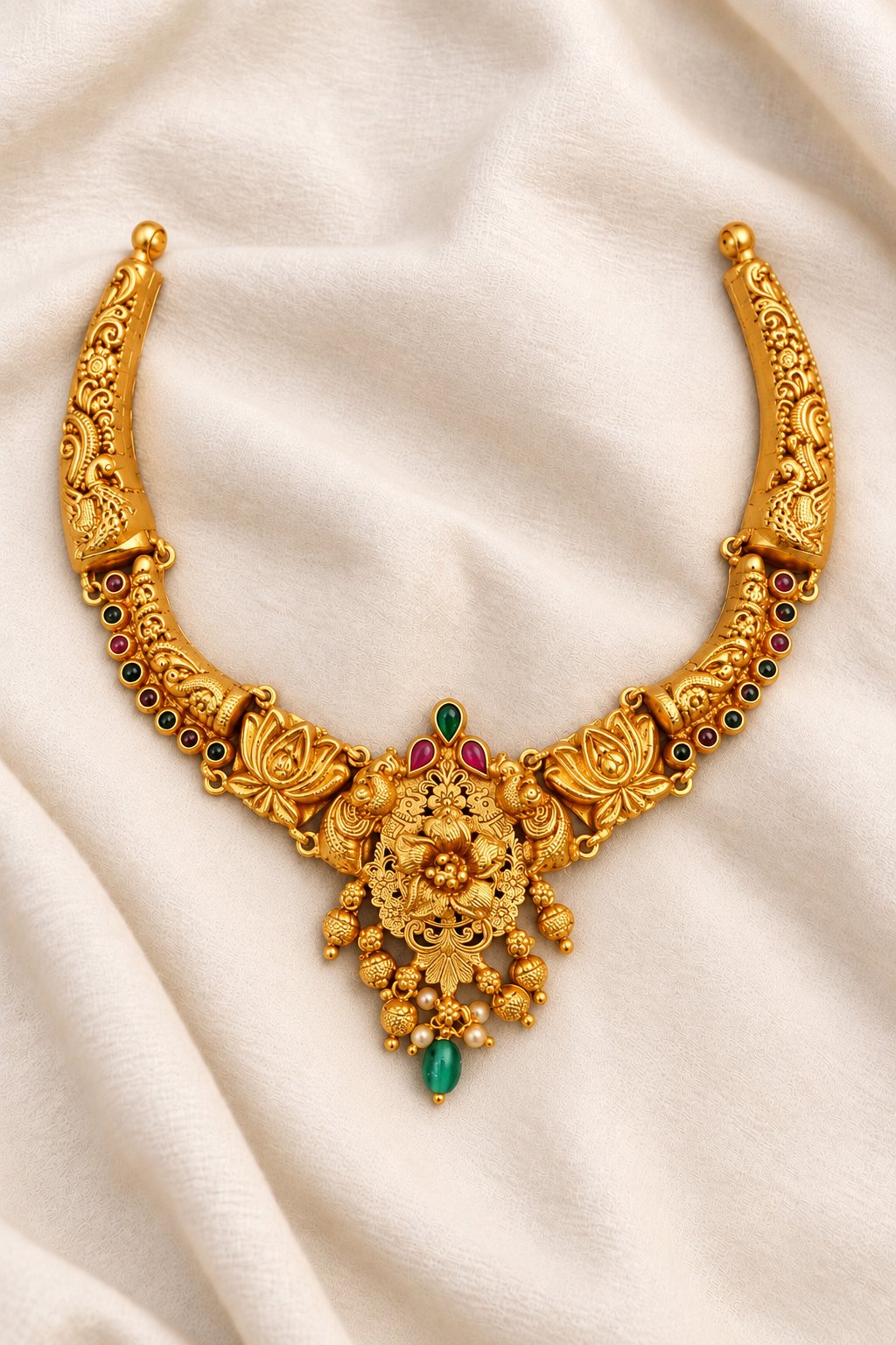 Padma Mayura Temple Kanti Necklace, photo 1