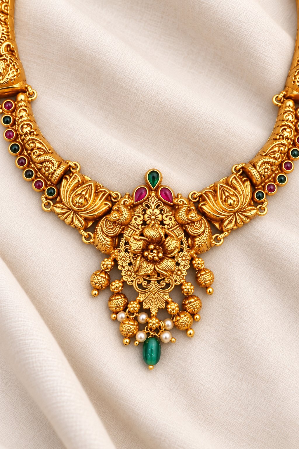 Padma Mayura Temple Kanti Necklace, photo 2