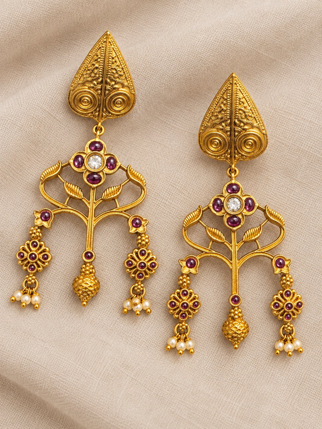 Pallavika Ruby Earrings, photo 1