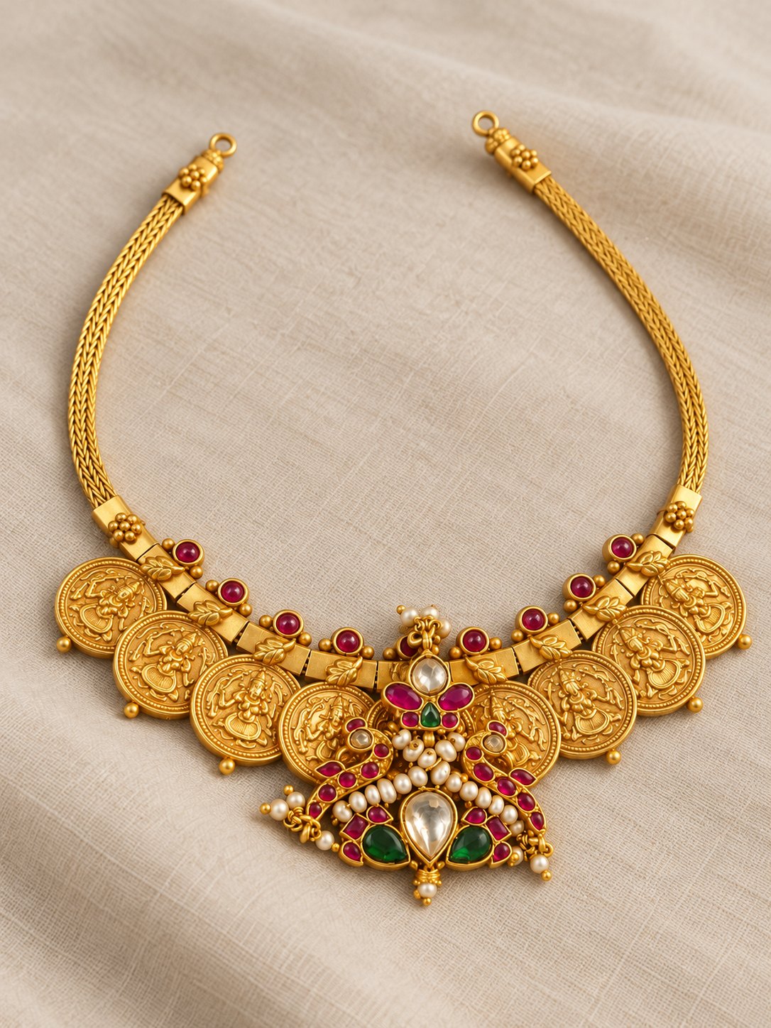 Rajalakshmi Kasu Necklace, photo 1