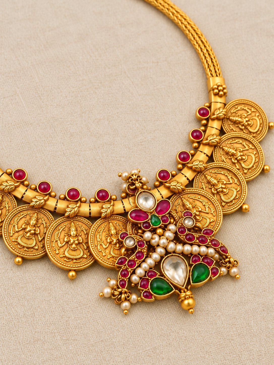 Rajalakshmi Kasu Necklace, photo 2