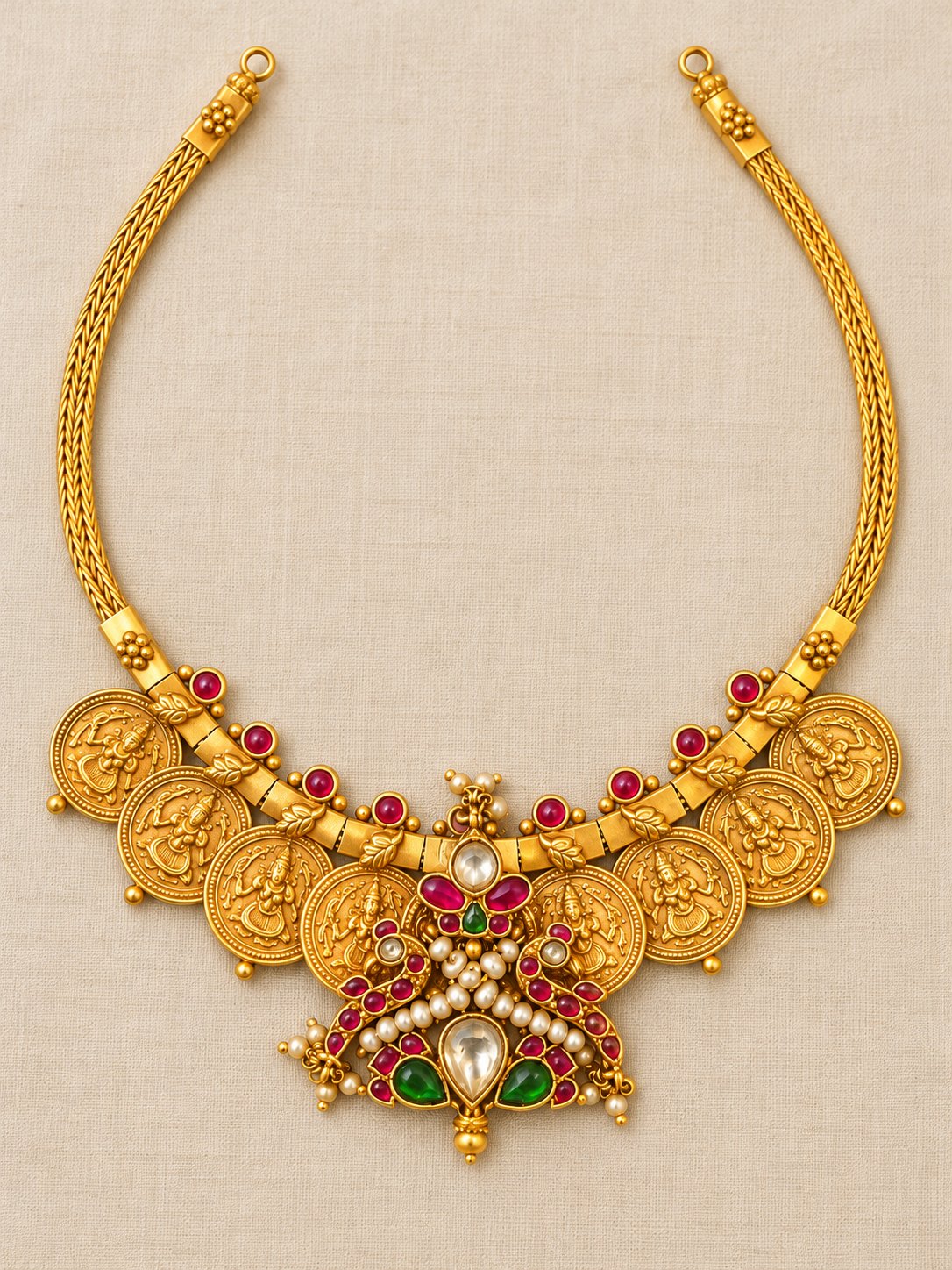 Rajalakshmi Kasu Necklace, photo 3