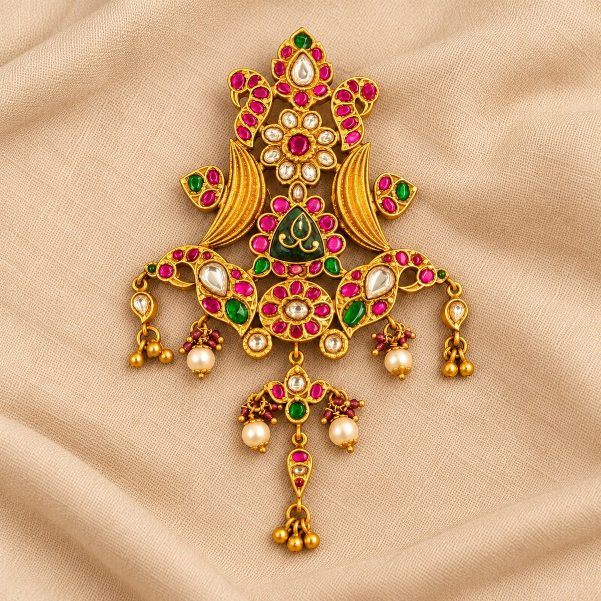Ratna Mayuri Royal Pendant, photo 1
