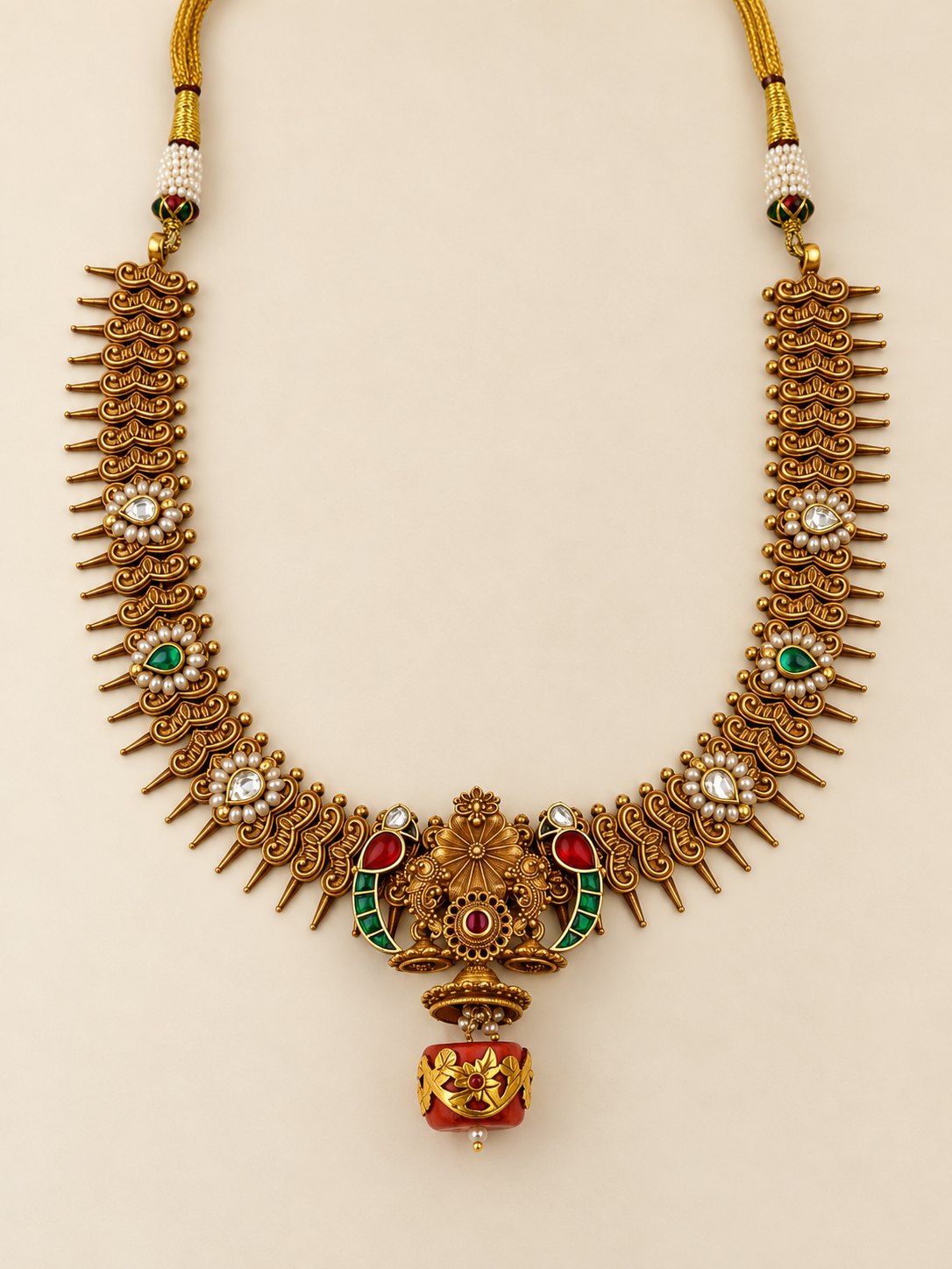 Ratnavalli Mayur Kanti Necklace, photo 1
