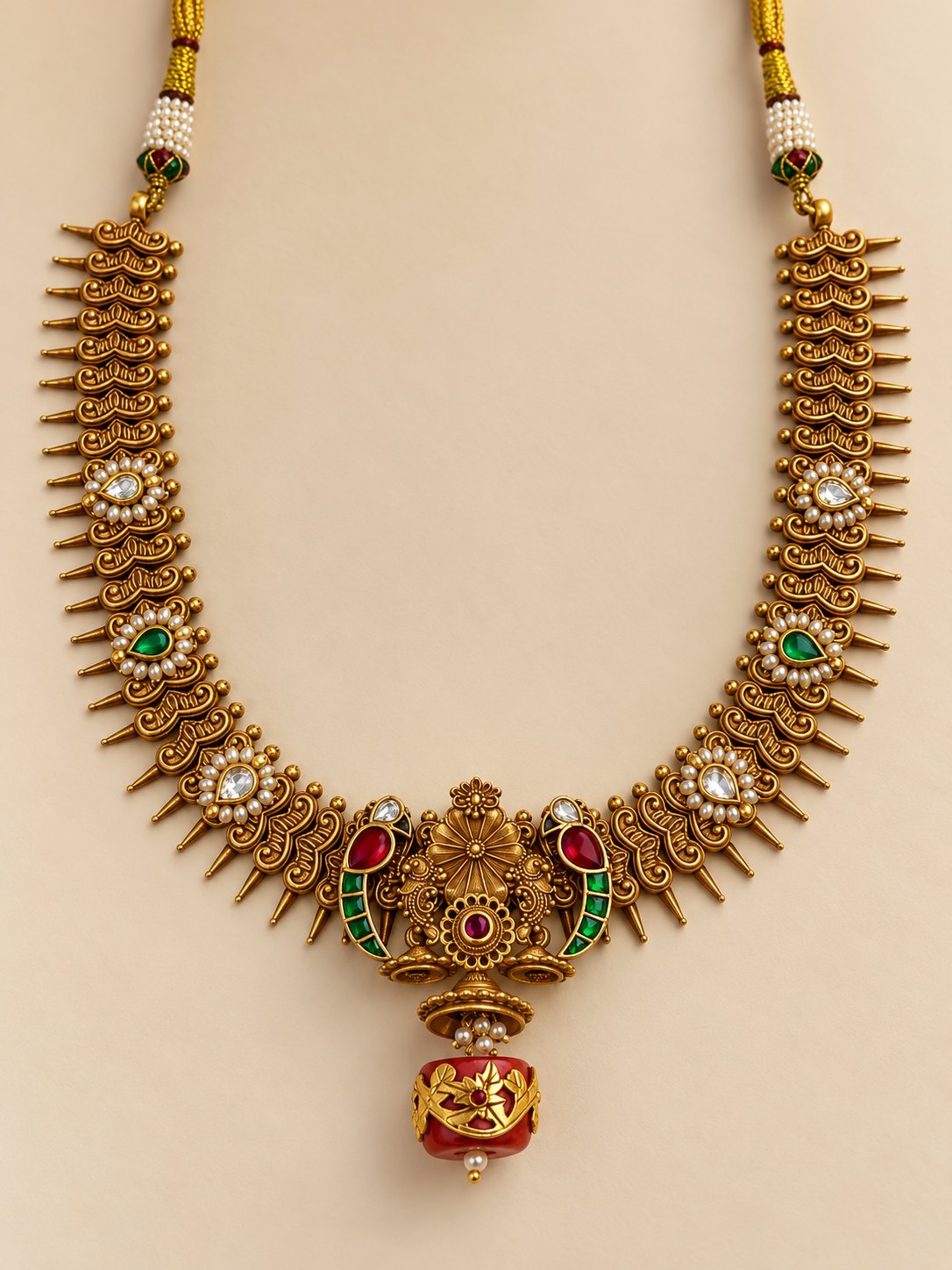 Ratnavalli Mayur Kanti Necklace, photo 2
