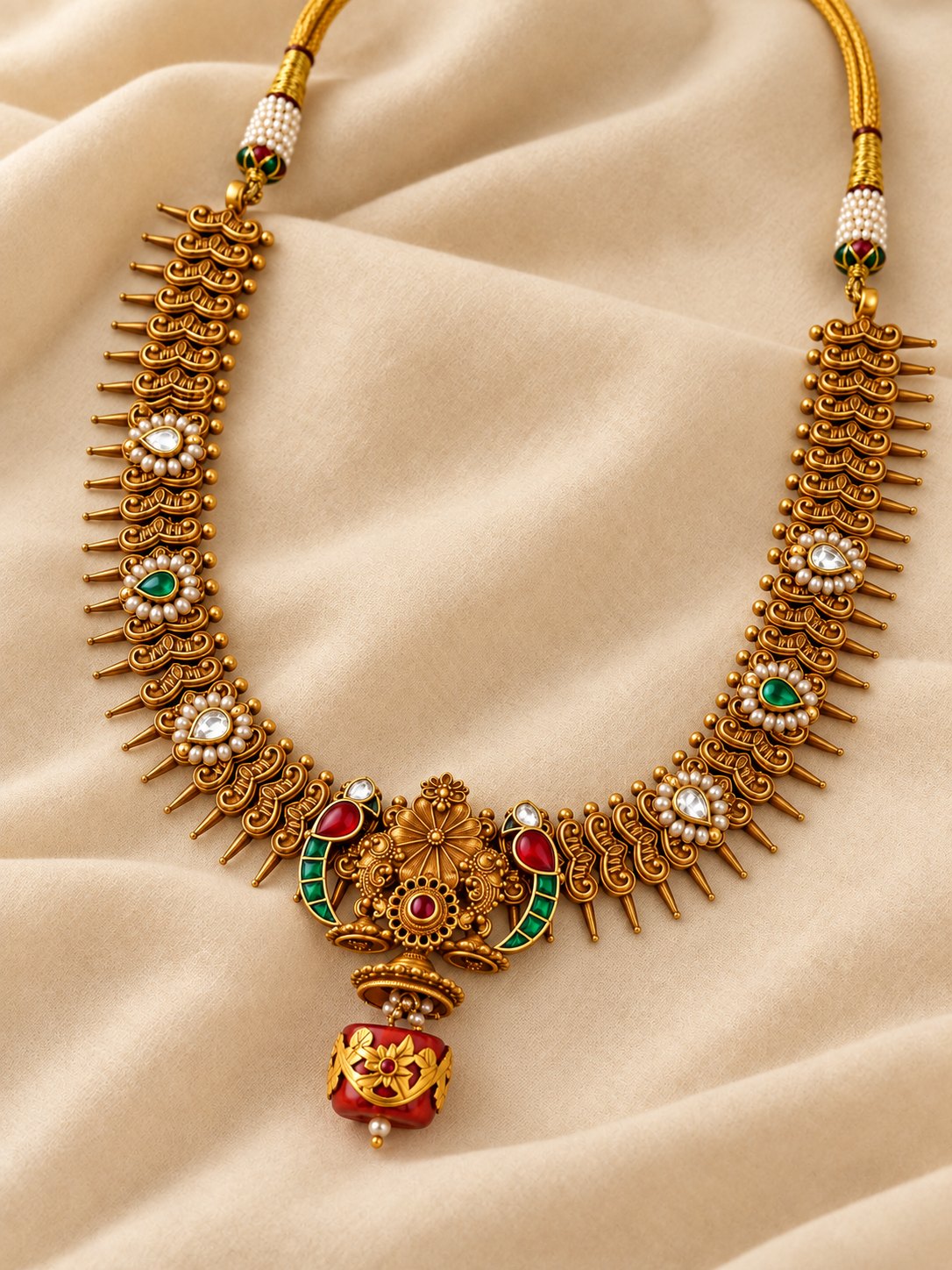 Ratnavalli Mayur Kanti Necklace, photo 3