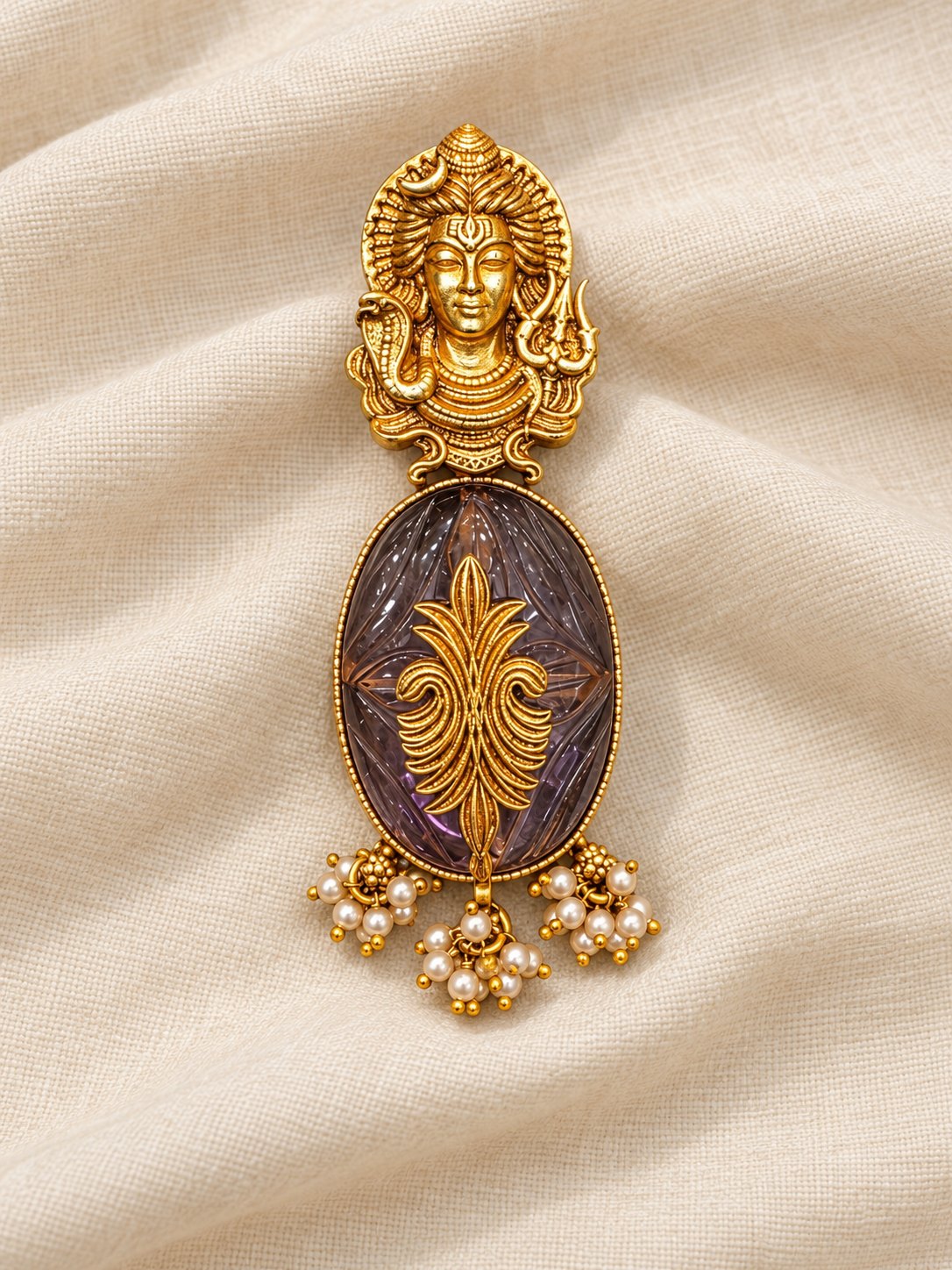 Rudreshwara Amethyst Pendant, photo 1