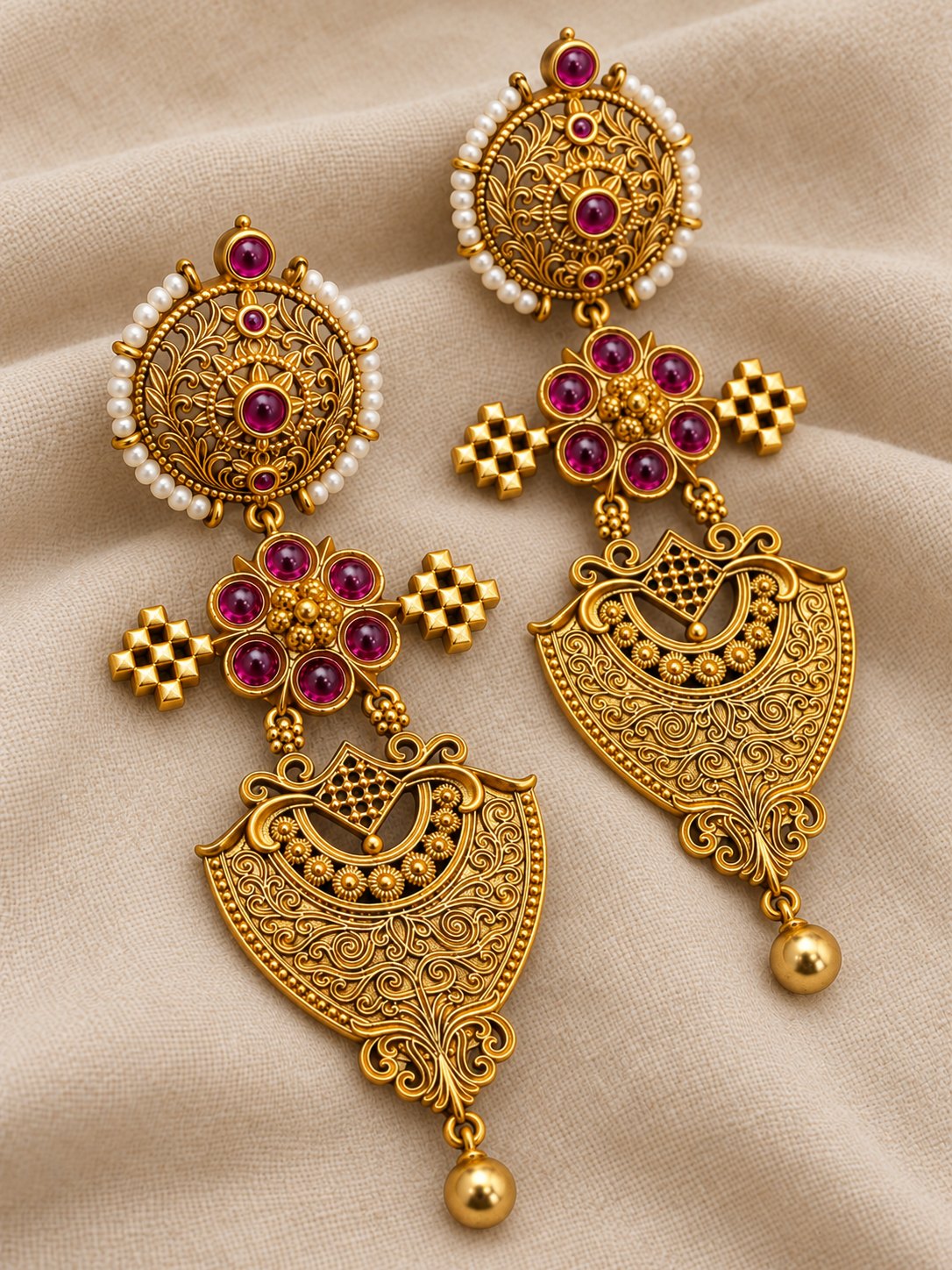 Saumangala Nakshi Earrings, photo 2