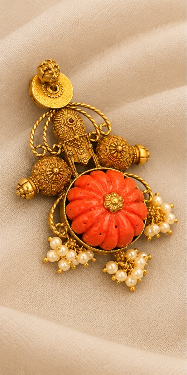 Simhavahini Nakashi Pendant, photo 2