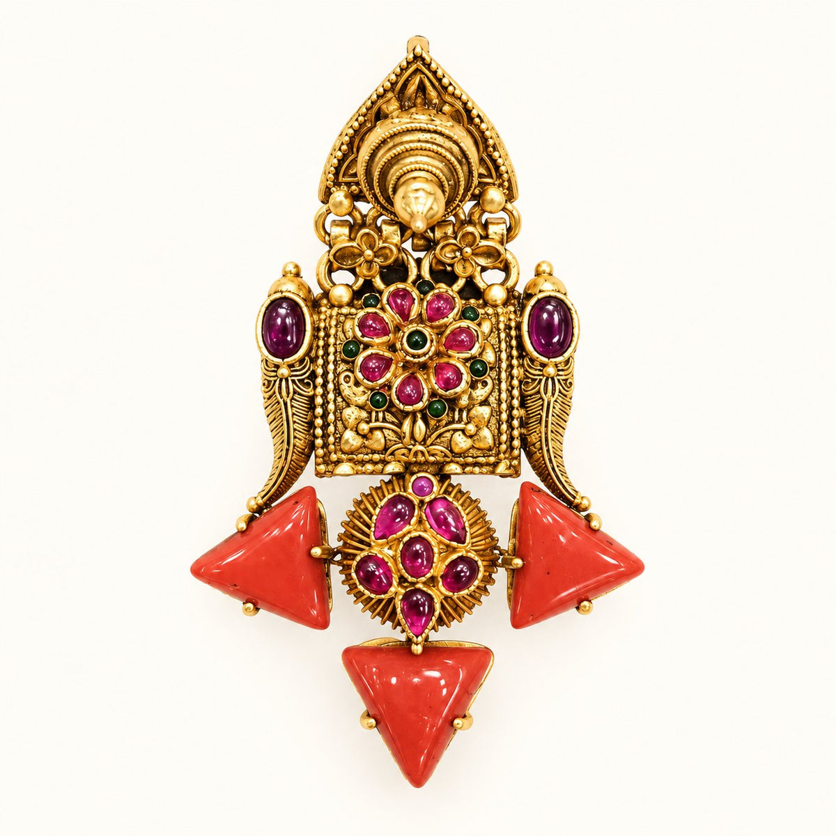 Trishara Coral Pendant, photo 1