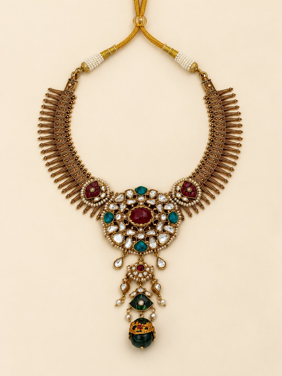 Vaidehi Royal Kundan Necklace, photo 1