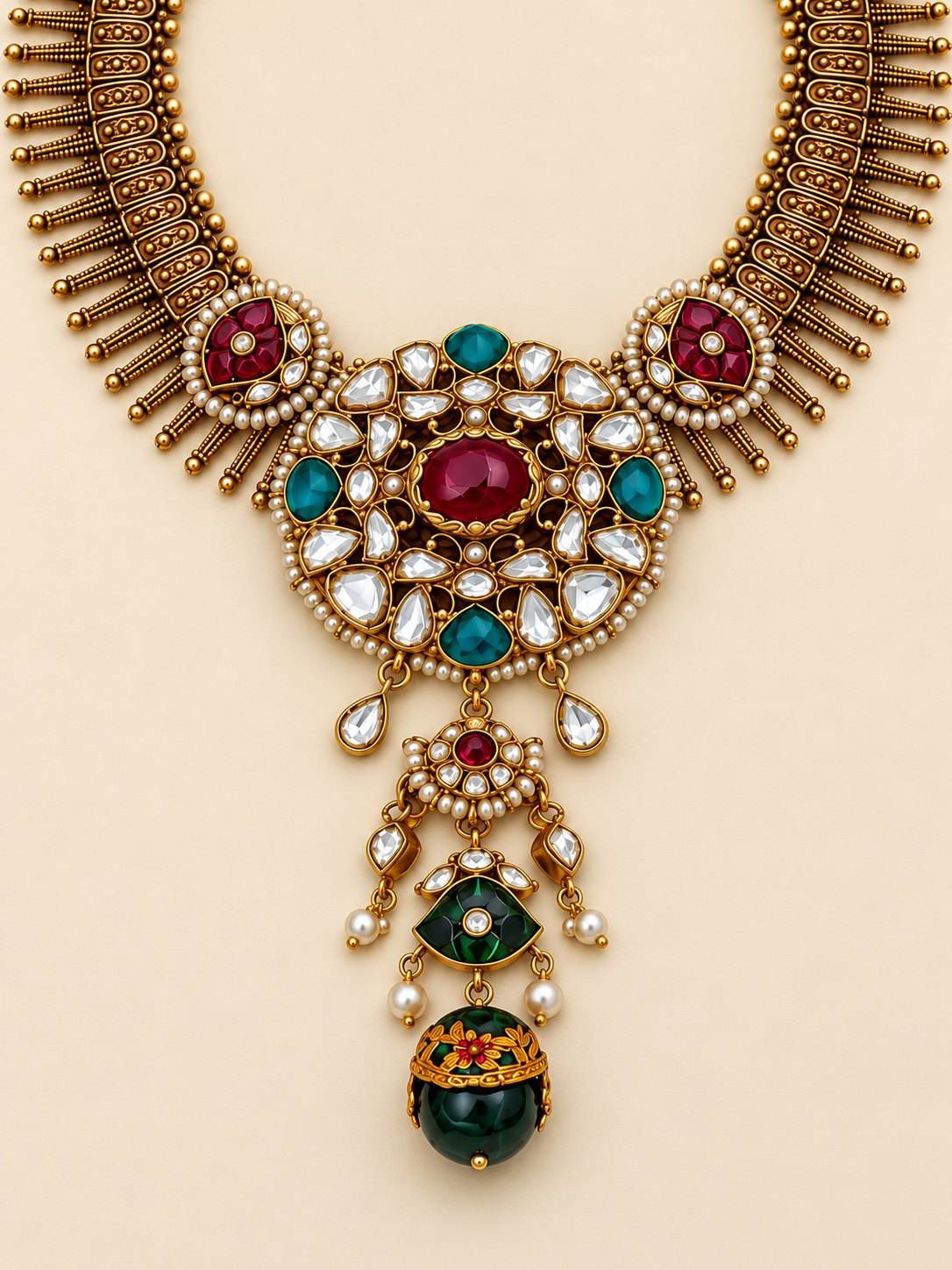 Vaidehi Royal Kundan Necklace, photo 2