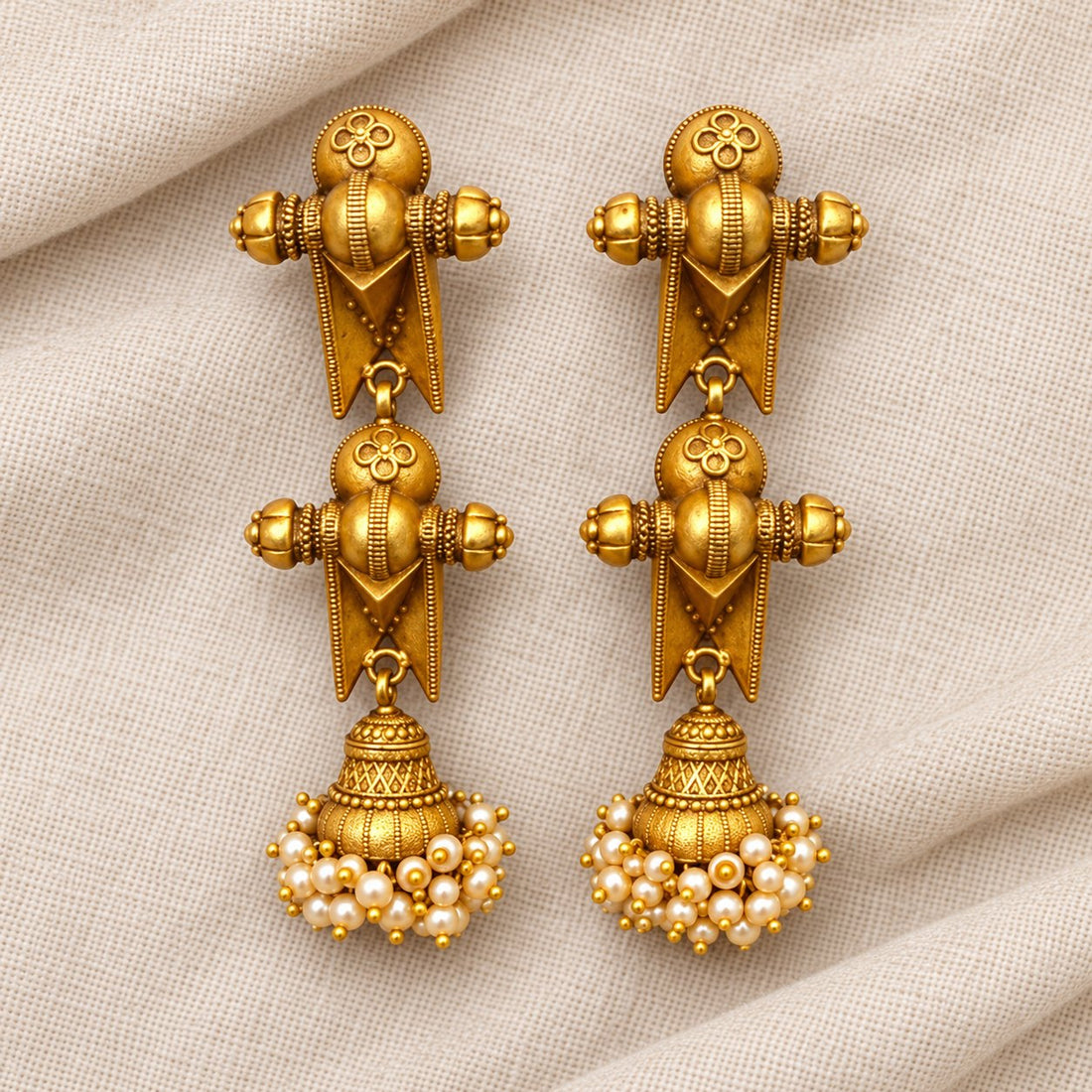 Vaidehi Traditional Jhumka Earrings, photo 1